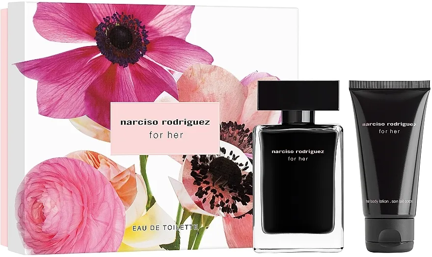 Set (edt/50ml + b/lot/50ml) Narciso Rodriguez For Her