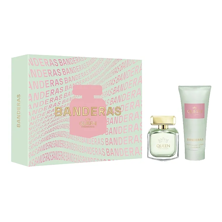 Set (edt/50ml + b/lot/75ml) Banderas Queen of Seduction