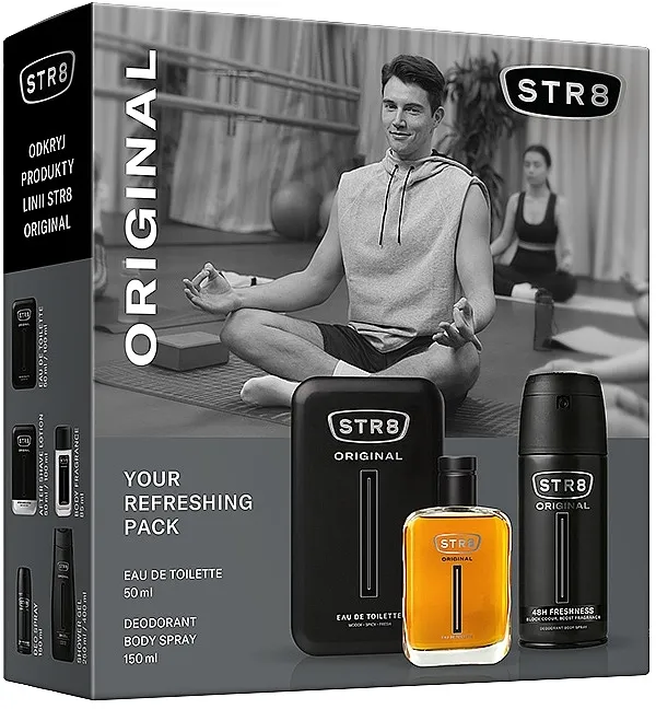 Set (edt/50ml + deo/150ml) STR8 Original
