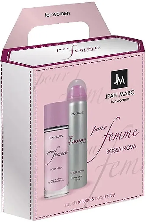 Set (edt/50ml + deo/75ml) Jean Marc Bossa Nova Pour Femme