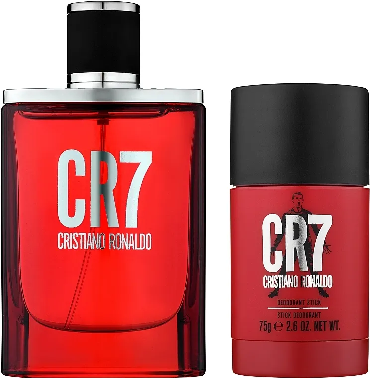 Set (edt/50ml + deo/stick/75g) Cristiano Ronaldo CR7