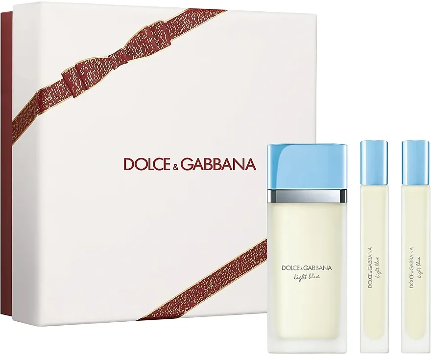 Set (edt/50ml + edt/2x10ml) Dolce &amp; Gabbana Light Blue