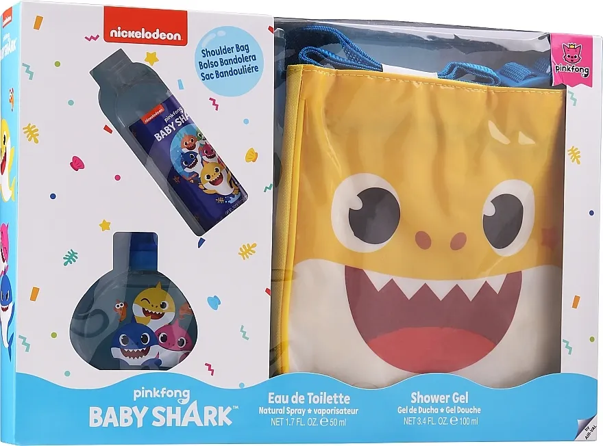 Set (edt/50ml + sh/gel/100ml + bag) Air-Val International Baby Shark