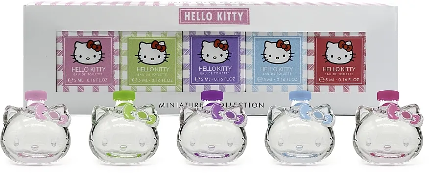 Set (edt/5x5ml) Hello Kitty Parfums Miniatures Collection