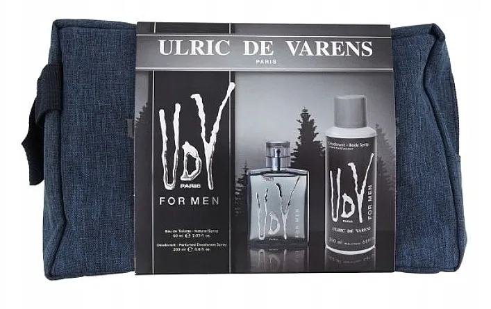 Set (edt/60ml + dezodorans/200ml + torba) Ulric de Varens UDV