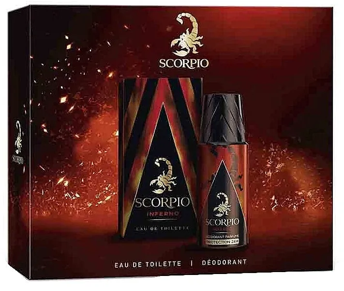 Set (edt/75 ml + deo/150 ml) Scorpio Inferno