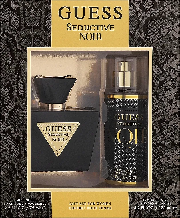 Set (edt/75ml + b/mist/125ml) Guess Seductive Noir