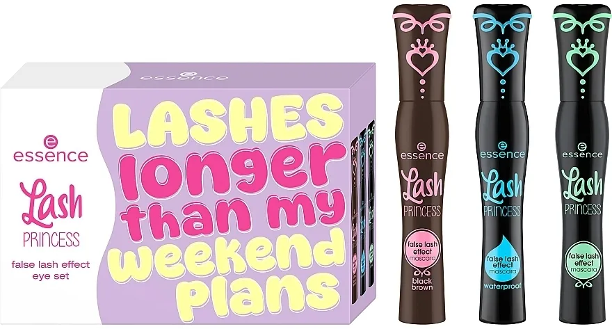 Set Essence Lash Princess False Lash Effect Eye Set (mascara/3x12ml)