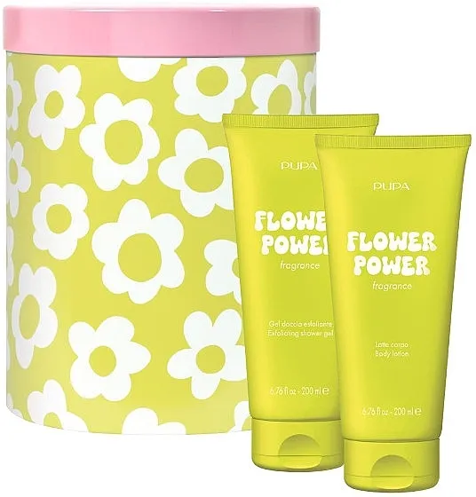 Set (exf/sh/gel/200ml + b/losion/200ml) Pupa Flower Power