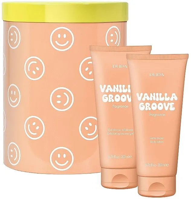 Set (exf/sh/gel/200ml + b/losion/200ml) Pupa Vanilla Groove