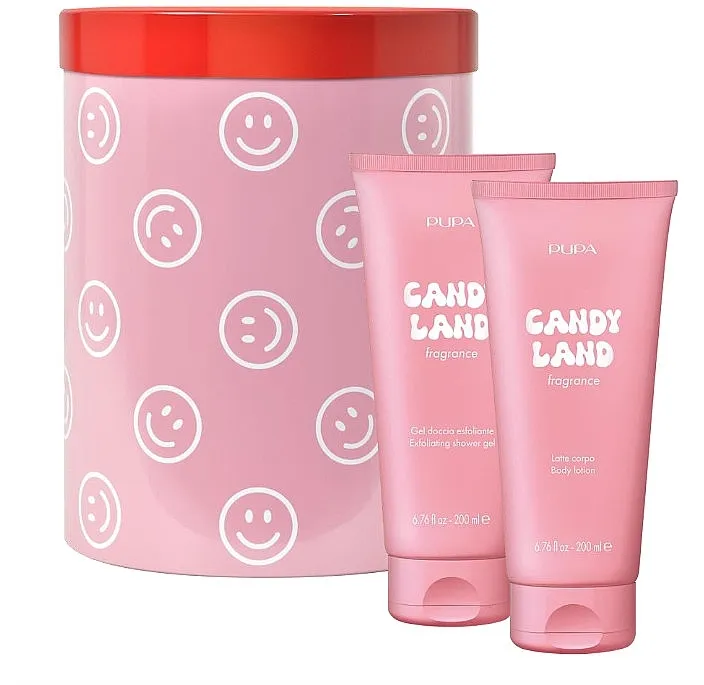 Set (exf/sh/gel/200ml + b/lot/200ml) Pupa Candy Land