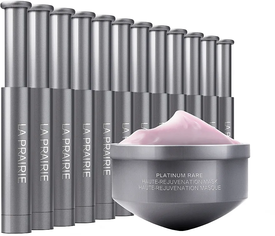 Set (f/mask/refill/20ml + f/ser/12x0.7ml) La Prairie Platinum Set