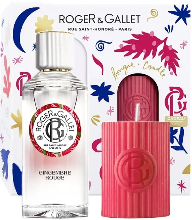 Set (fr/water/100ml + sveća/75g) Roger&amp;Gallet Gingembre