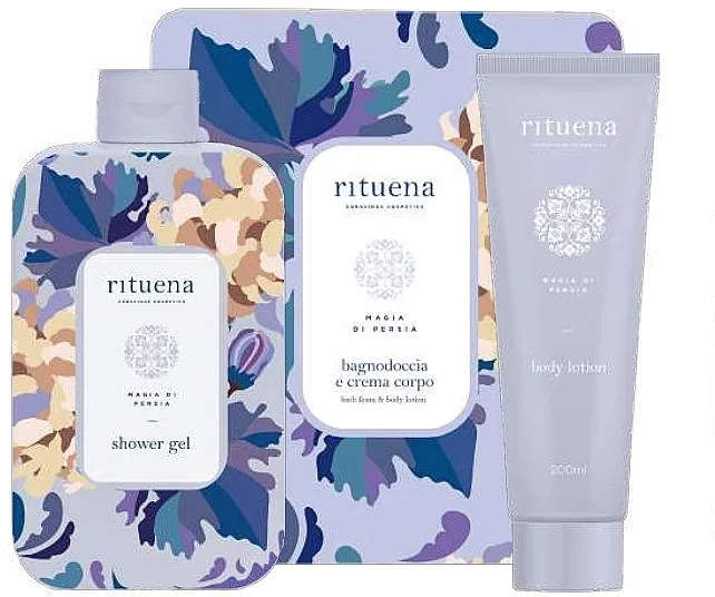 Set (gel za tuširanje/400ml + losion za telo/200ml) Rituena Magia Di Persia