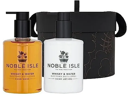 Set (h/wash/250ml + h/lot/250ml) Noble Isle Whisky &amp; Water Hand Care Duo Set