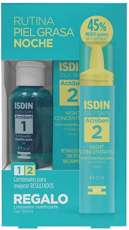 Set Isdin Acniben (cl/gel/50ml + s/erum/27ml)