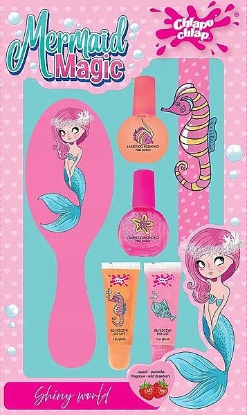 Set kozmetike za devojčice, 6 proizvoda Chlapu Chlap Mermaid Magic