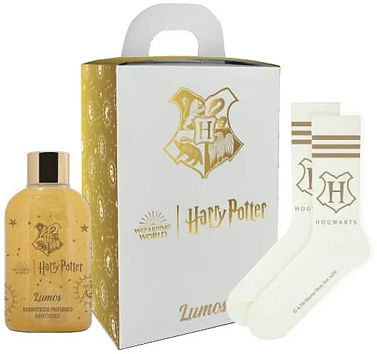 Set (kupka/pena/300ml + čarape/2kom) Harry Potter Lumos