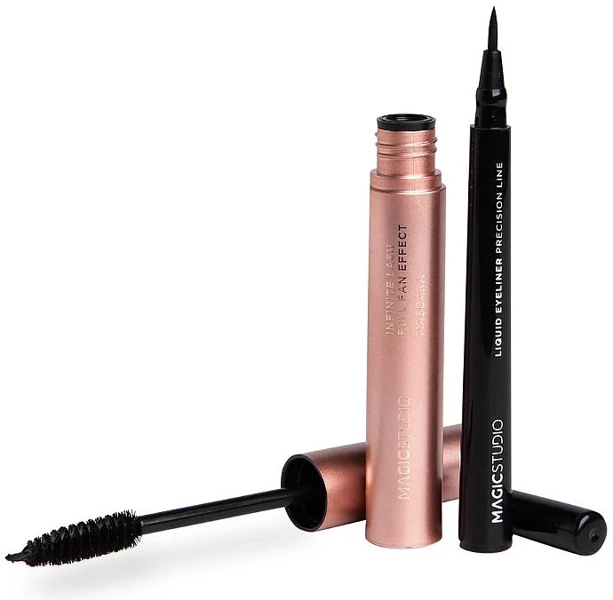 Set Magic Studio Shaky Eyes Kit ( eye/liner/1ml + mascara/12ml)