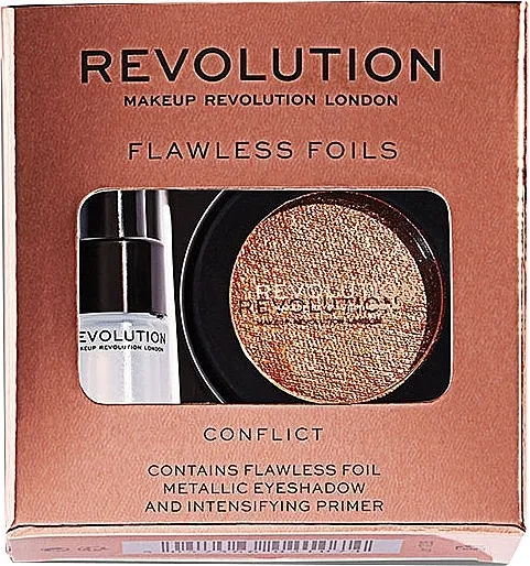 Set Makeup Revolution Flawless Foils (eyeshadow/2g + primer/2ml)