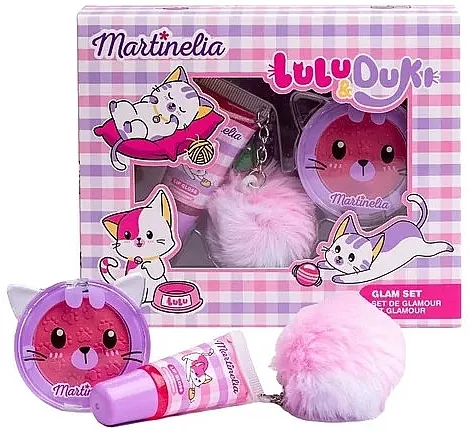 Set Martinelia Lulu &amp; Duki Glam Set (lip/gloss/6ml + blush/2g)