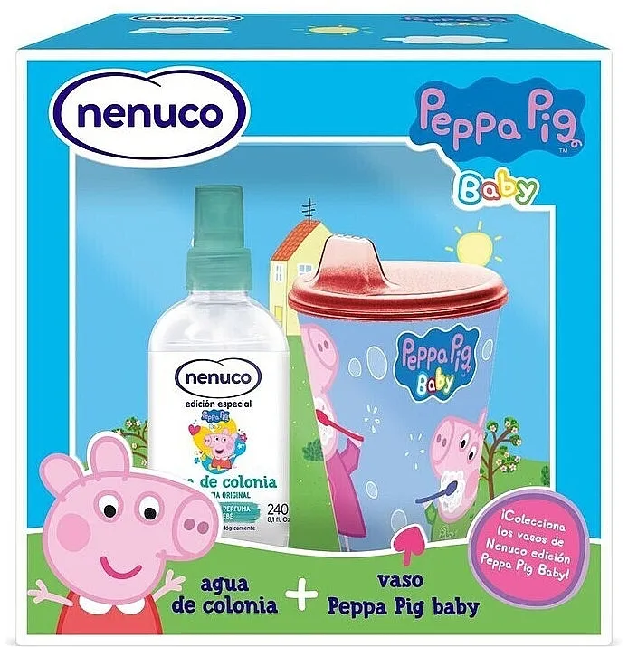 Set (odc 240 ml + cup) Nenuco Agua De Colonia &amp; Peppa Pig
