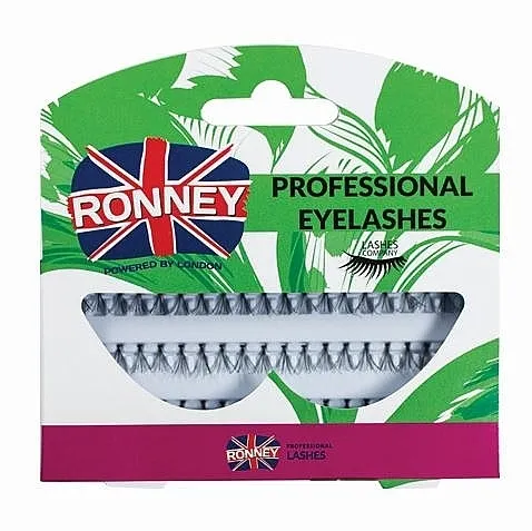 Set pojedinačnih umjetnih trepavica, 10 mm Ronney Professional Eyelashes 00033