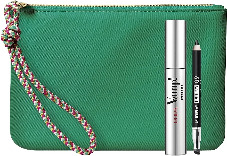 Set Pupa Vamp! Extreme &amp; Mini Multiplay (mascara/12ml + pencil/0,8g + bag)