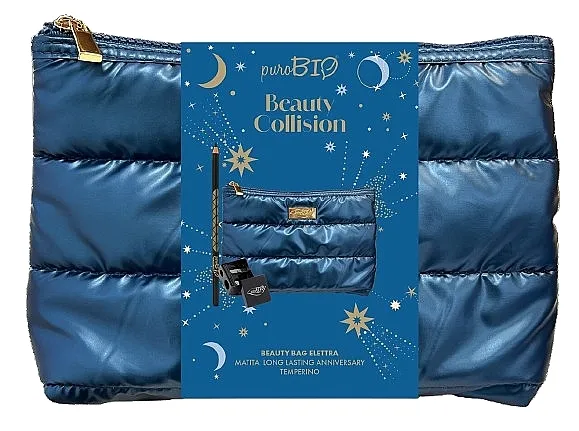 Set PuroBio Cosmetics Beauty Bag Electra (acces/1pcs + e/pencil/11.7g + bag)