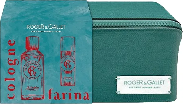 Set Roger&amp;Gallet Jean Marie Farina Christmas Set (edc/100ml + deo/spray/150ml + pouch)
