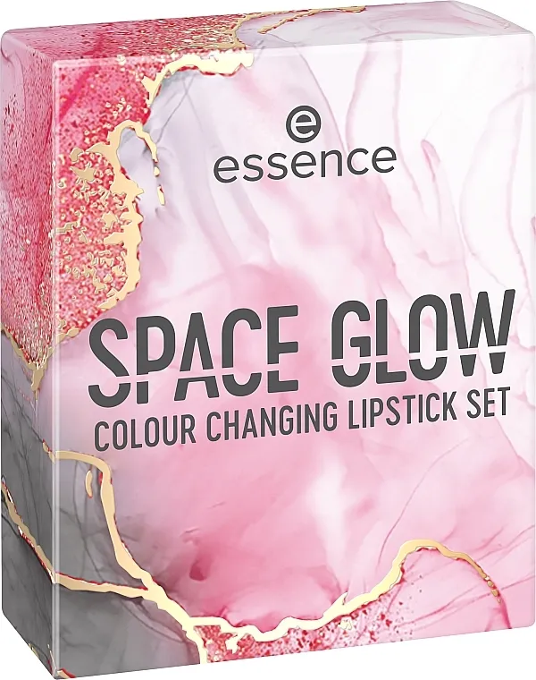 Set ruževa za usne Essence Space Glow Colour Changing Lipstick Set