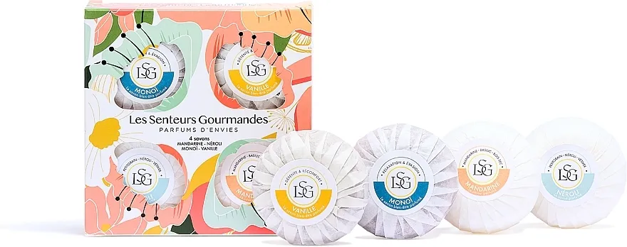 Set (sapun/4x70g) Les Senteurs Gourmandes Soap Gift Set