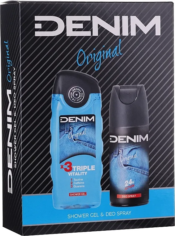 Set (sh/g/250ml + deo/150ml) Denim Original