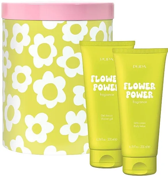 Set (sh/gel/200ml + b/losion/200ml) Pupa Flower Power