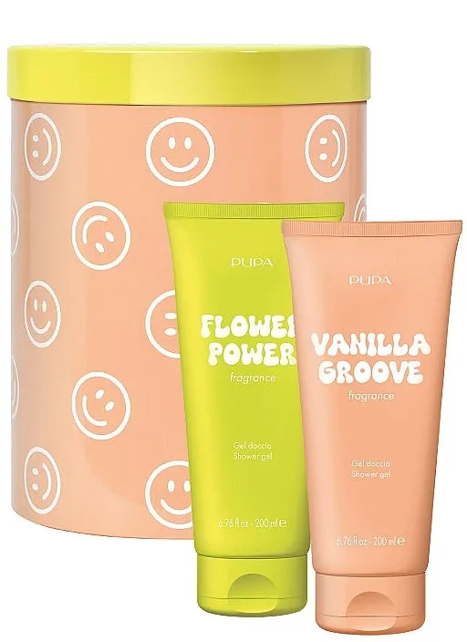 Set (sh/gel/2x200ml) Pupa Flower Power/Vanilla Groove