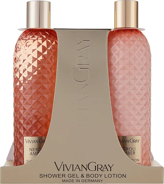 Set (sh/gel/300ml + lot/300ml) Vivian Grey Neroli &amp; Amber