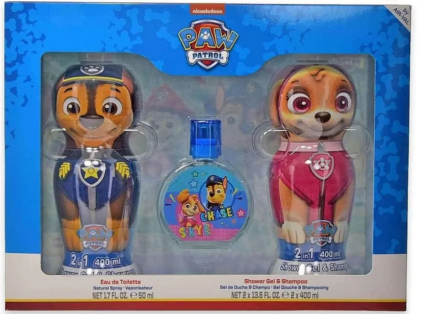Set (sh/gel/400ml*2 + edt/50ml) Nickelodeon Paw Patrol