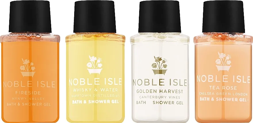 Set (sh/gel/4x30ml) Noble Isle Fragrance Sampler Gift Set