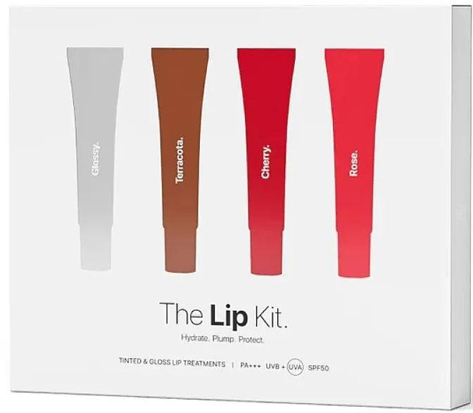 Set sjajeva za usne Transparent Lab The Lip Kit (lip/gloss/4x15ml)
