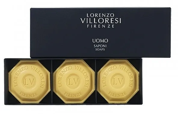 Set (soap/3x100g) Lorenzo Villoresi Uomo
