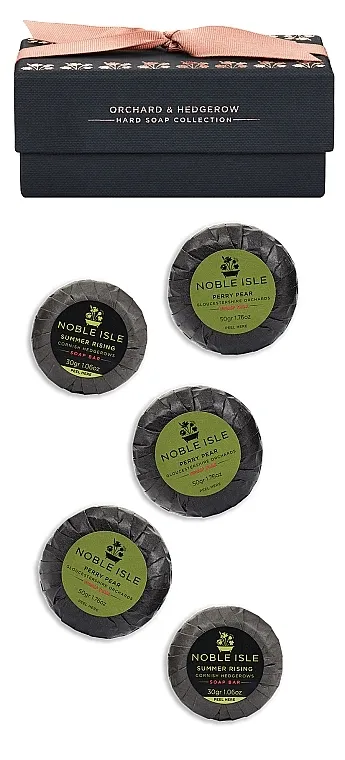 Set (soap/3x30g + soap/2x30g) Noble Isle Our Orchard &amp; Hedgerow