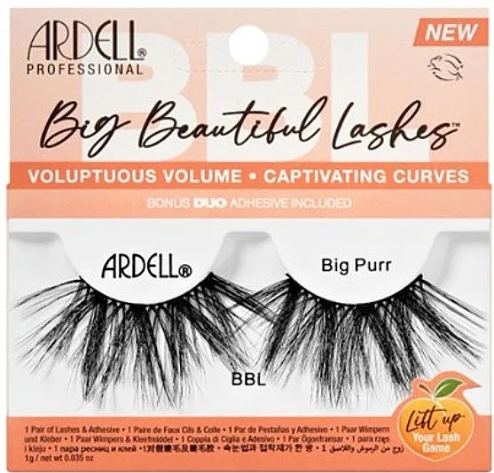 Set umjetnih trepavica Ardell BBL Big Beautiful Lashes Big Purr