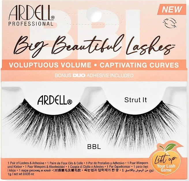 Set umjetnih trepavica Ardell BBL Big Beautiful Lashes Strut It