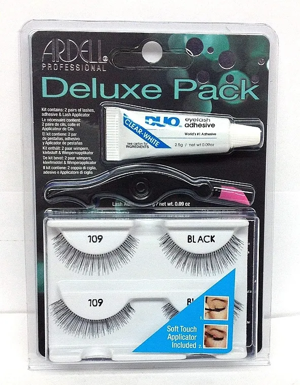 Set umjetnih trepavica Ardell Deluxe Pack 109 Black