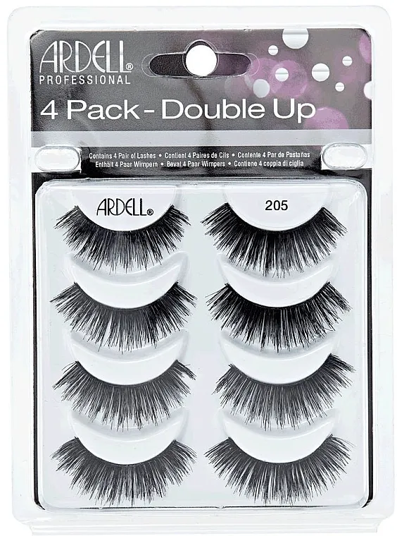 Set umjetnih trepavica Ardell Double Up 4 Pack 205 Lashes