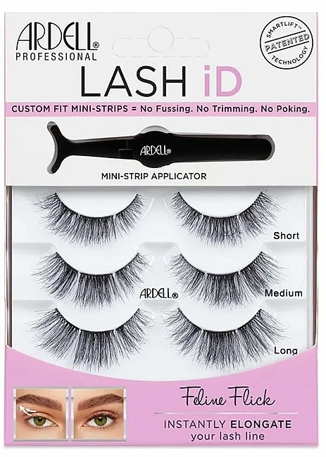 Set umjetnih trepavica Ardell Lash iD Feline Flick