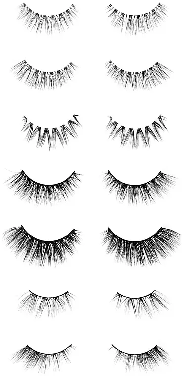 Set veštačkih trepavica W7 Lash Edit 7-Piece Lash Set