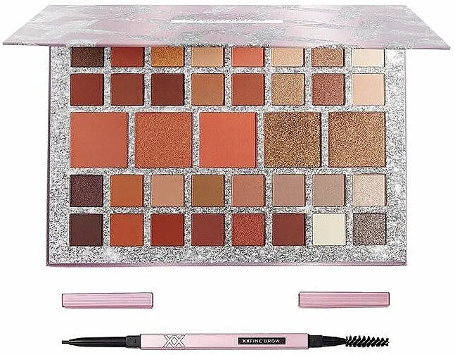Set za šminkanje Make Up XX Revolution Make Up (eyesh/pal + eyebr/pen)