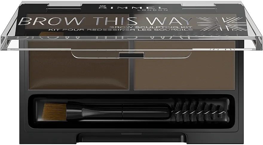 Set za modeliranje obrva Rimmel Brow This Way Eyebrow Sculpting Kit