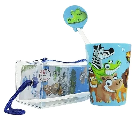 Set za oralnu higijenu za decu, plavi Dr. Scott